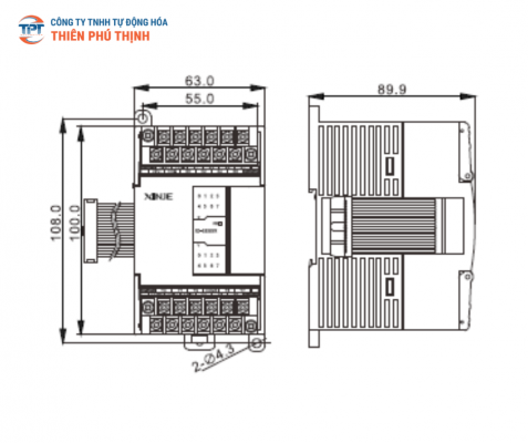 kich-thuoc-lap-dat-module-digital-mo-rong I/O PLC-xinjeX-xd-e2tc-p-sieuthibientantpt