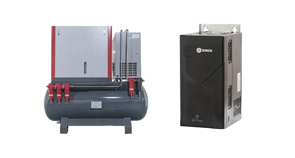 Biến tần cho máy nén khí, máy nén lạnh, máy thổi khí 1 Biến tần cho máy nén khí, máy nén lạnh, máy thổi khí 1